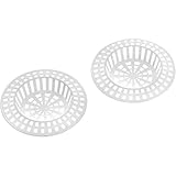 Westmark 2 Abfluss-Siebe/Ausgussfilter, ø 7 cm, Rund, Kunststoff, Weiß,...