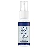 Anti -Fog -Brillenreiniger - 4oz Sprühflasche mit Mikrofasertuch |...