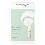 arcaya Spa Vitality Ampullen | 2-Phasen Anti-Aging Ampullen | Detox Wirkung...