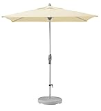 Suncomfort by Glatz Sonnenschirm Shell-Turn, ecru, 250 x 200 cm rechteckig,...