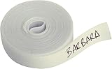 1 Rolle Klebeband aus Stoff mit 3 Meter x 1 cm weiß. Selbstklebende...