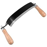 QWORK® 250 mm Zugmesser Reifmesser mit Hohe Schärfe, Gehärteter...