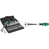 Wera Zyklop Speed-Knarrensatz 8100 SA 6, 1/4 Zoll-Antrieb, metrisch,...
