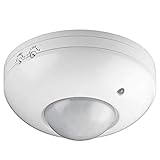 Goobay 95172 Infrarot Bewegungsmelder für Innen IP20 mit 360° Pir Sensor...