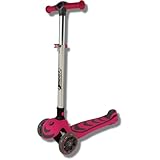 Best Sporting Scooter Kinder ab 3 Jahre I 4-Rad-Scooter mit LED-Lichtern I...