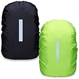 Kunoli 2 StüCk RegenhüLle Rucksack, Rucksack Regenschutz mit...