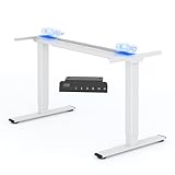 FLEXISPOT Höhenverstellbarer Schreibtisch Gestell, Elektrisch Tischbeine...
