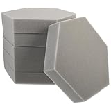 STOBAZA 6 Stück Teiliges Hexagon Akustikpaneel Schallabsorber mit Hoher...