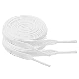 Chic Defend 2 Paar Flach Schnürsenkel 8 mm Breite Ersatz Schuhbänder Flat...