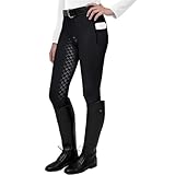 UBOHUZ Reithose, rutschfeste Silikon, Stretch, for Erwachsene, tägliche...
