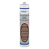 beko Keramik- & HPL-Plattenkleber, 310 ml - schwarz