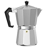 WinGluge Espressomaschine, Espressokocher für 6 Tassen, Moka-Kanne,...