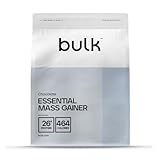 Bulk Essential Mass Gainer, Proteinshake zur Gewichtszunahme, Schokolade, 1...