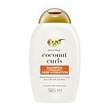 OGX Quenching + Coconut Curls Shampoo, feuchtigkeitsspendendes Locken...