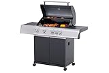 Tarrington House BBQ Gas-Grill PAXTON, 4-Brenner-Gasgrill mit...