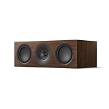 KEF Q6 Meta passiver Center- / LCR-HiFi-Lautsprecher, Nussbaum | Musik | TV...