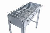 ACTIVA Schaschlikgrill I Premium Mangal Grill inkl. verchromtem Grillrost &...