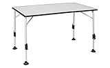 Berger Ivalo 2 Campingtisch 115x70cm | Klapptisch höhenverstellbar Alu...