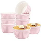 SHUESS 6 Stück 200 ml Creme Brulee Schälchen, Tarteformen & Quicheformen,...