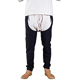 Burgschneider - Beinlinge Brandolf - Schwarz (XL, für Damen & Herren,...