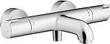 hansgrohe Ecostat - Wannenthermostat Aufputz, Wannenarmatur mit...