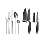WMF Set 2-teilig Tavira Besteck Set 12 Personen, 60-teilig,...
