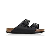 BIRKENSTOCK Sandale Arizona, Superlauf, Birko-Flor, schwarz, normal,...