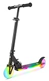 LUMI Ride Kinderroller 2 Räder ab 3 Jahren, LED - 7 Farben, 20 Programme -...