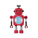 Niedlicher Roboter Kinder-Zeitwecker, klein, digtal, Roboter, Tischuhr,...
