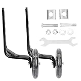 ASAKKURA 2 Stück Leuchtende Stützräder für Kinderfahrräder Einfache...