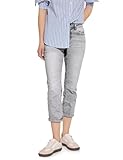 STREET ONE Damen A377252 7/8 Jeans, Light Grey Soft Washed, 28W x 26L