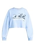 Roxy Morning Hike Damen-Sweatshirt ARJFT04238., Bel Air Blue, X-Small