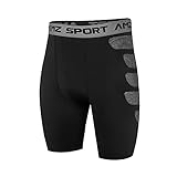 AMZSPORT Herren Kompressionsshorts Sport Shorts Kurze Hose Schnell...