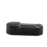 Gorise Solarbetriebene Auto-Alarmleuchte, Attrappe einer Alarmbox mit rotem...