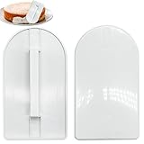 Fondant Glätter Torten Zubehör, 2 pcs Cake Edge Smoother Kunststoff Creme...