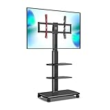 KTAZRXCV TV-Regal TV-Ständer Home Boden-bis-Decke Pulley TV-Regal 65/70/75...