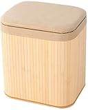 CWCQGH Fußhocker Fußhocker Einfacher Hocker, Fußhocker Sofahocker Bambus...