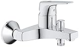 GROHE Start Flow - Einhand-Wannenarmatur (Wandmontage, langlebige...