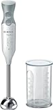 Bosch Stabmixer ErgoMixx MSM66110, Edelstahl-Mixfuß, Mix- und Messbecher,...