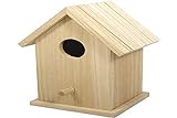 Rayher Hobby Rayher 62291000 Holz Vogelhaus Box, FSC zertifiziert, 12,5 x...