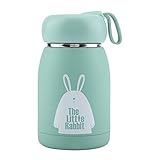 320 ml Edelstahl-Wasserflasche, Kaninchen-Muster, vakuumisoliert mit...