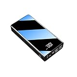 Powerbank, hohe Kapazität/USB C/tragbares Ladegerät, klein, schlankes...