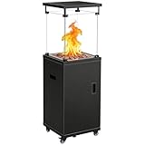 Sweetcrispy Heizstrahler Terrasse Gas 11 kW, Terrassenheizer, Propan Butan...