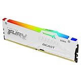 Kingston FURY Beast Weiß RGB XMP 16GB 5600MT/s DDR5 CL40 DIMM Desktop...