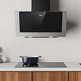 CIARRA Dunstabzugshaube und Einbau Induktionskochfeld 60 cm Set/Kombination...