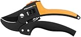 Fiskars Amboss-Gartenschere für trockene Zweige und Äste,...