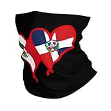Schlauchschal Mexiko-Flagge Und Dominikanische Republik-Flagge Lauf Bequem...