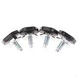 Bebykilemi Trommelwaschmaschinenfüße 4 Stück, M10 Gewinde Balance...