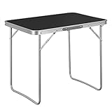 WOLTU Campingtisch Klapptisch Reisetisch mit Griff, 70x50x60cm(LxBxH)...