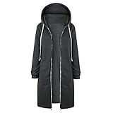 Kapuzenjacke Damen Baumwolle - Freizeitjacke Damen Sportlich - Winterjacke...